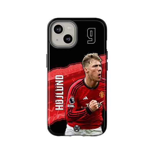 Rasmus Højlund Football Phone Case