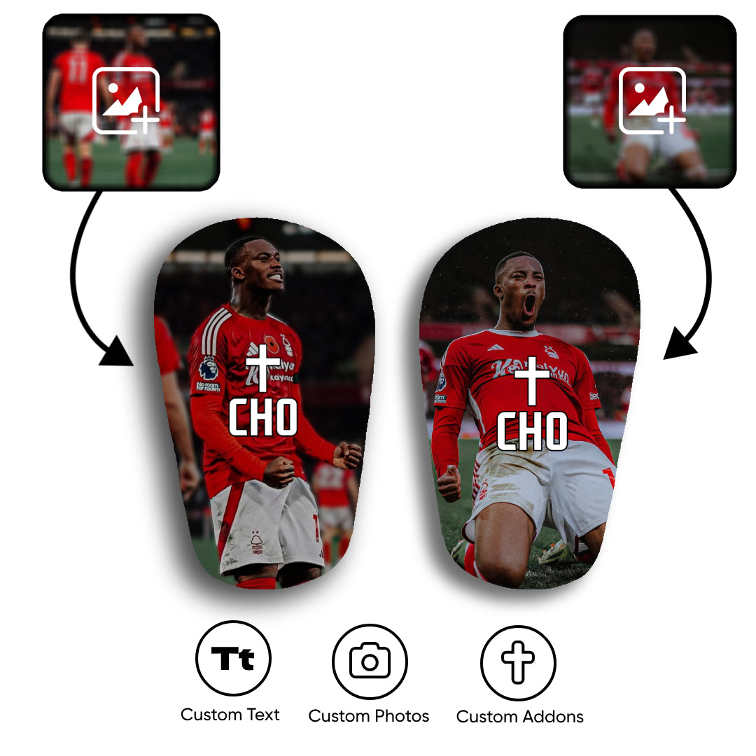 Custom Shin Pads - With Your Photos