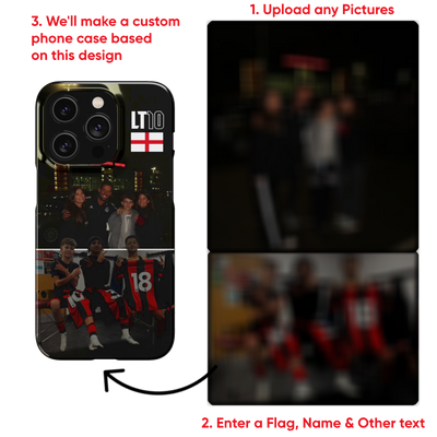 Custom Phone Case With Your Photos - Tough Case (Style 3)